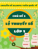 Chuyên đề Olympic Toán Quốc tế lớp 1 - Chủ đề 3: Lý thuyết số