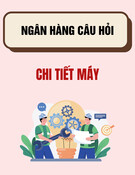 Ngân hàng câu hỏi môn Chi tiết máy