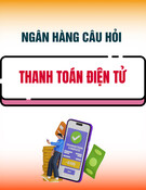 Ngân hàng câu hỏi ôn thi Thanh toán điện tử