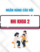 Ngân hàng câu hỏi Nhi khoa 2