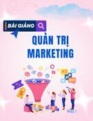Bài giảng môn Quản trị marketing: Chương 4 - Học viện Công nghệ Bưu chính Viễn thông