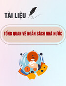 Tổng quan về Ngân sách nhà nước