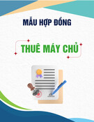 Mẫu hợp đồng thuê máy chủ