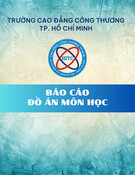 Báo cáo đồ án môn học: Dàn nóng và dàn lạnh trong hệ thống lạnh