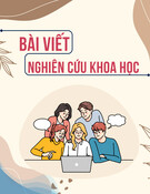 Dạy học ngôn ngữ theo nhiệm vụ ở các lớp kỹ năng nói của sinh viên chuyên ngữ trường Đại học Nha Trang