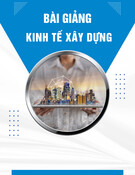 Bài giảng Kinh tế xây dựng - Ths. Trần Tuấn Linh
