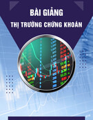 Bài giảng Thị trường chứng khoán - NCS Đặng Thế Hiển