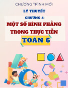 Chuyên đề lý thuyết Toán 6 - Chương 4: Một số hình phẳng trong thực tiễn