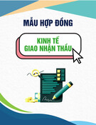 Mẫu Hợp đồng kinh tế giao nhận thầu khảo sát địa điểm dự kiến xây dựng công trình