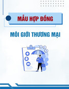 Mẫu Hợp đồng về môi giới thương mại
