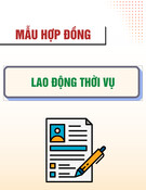 Mẫu Hợp đồng lao động thời vụ (Mẫu 1)