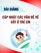 Bài giảng Cập nhật các vấn đề về sốt ở trẻ em - PGS.TS. Phạm Nhật An