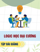 Tập bài giảng Logic học đại cương