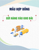 Mẫu Hợp đồng gửi hàng vào kho bãi