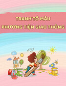 Tranh tô màu phương tiện giao thông
