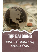 Tập bài giảng môn Kinh tế chính trị Mác - Lênin