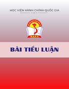 Bài tiểu luận: Đánh giá tổ chức, quản lý công tác văn thư, lưu trữ tại Tập đoàn Bưu chính Viễn thông Việt Nam