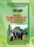 Tài liệu Hướng dẫn phát triển nông nghiệp đặc trưng hàng hóa chất lượng cao theo chuỗi giá trị trên địa bàn tỉnh Hà Giang giai đoạn 2021-2025